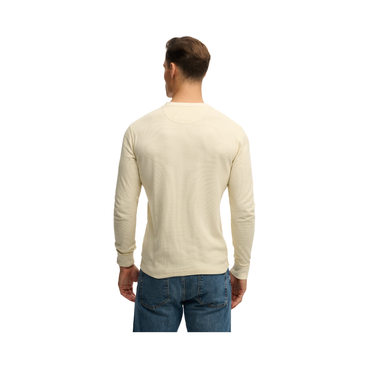 Lw Textured Grandad Top - Oatmeal Beige