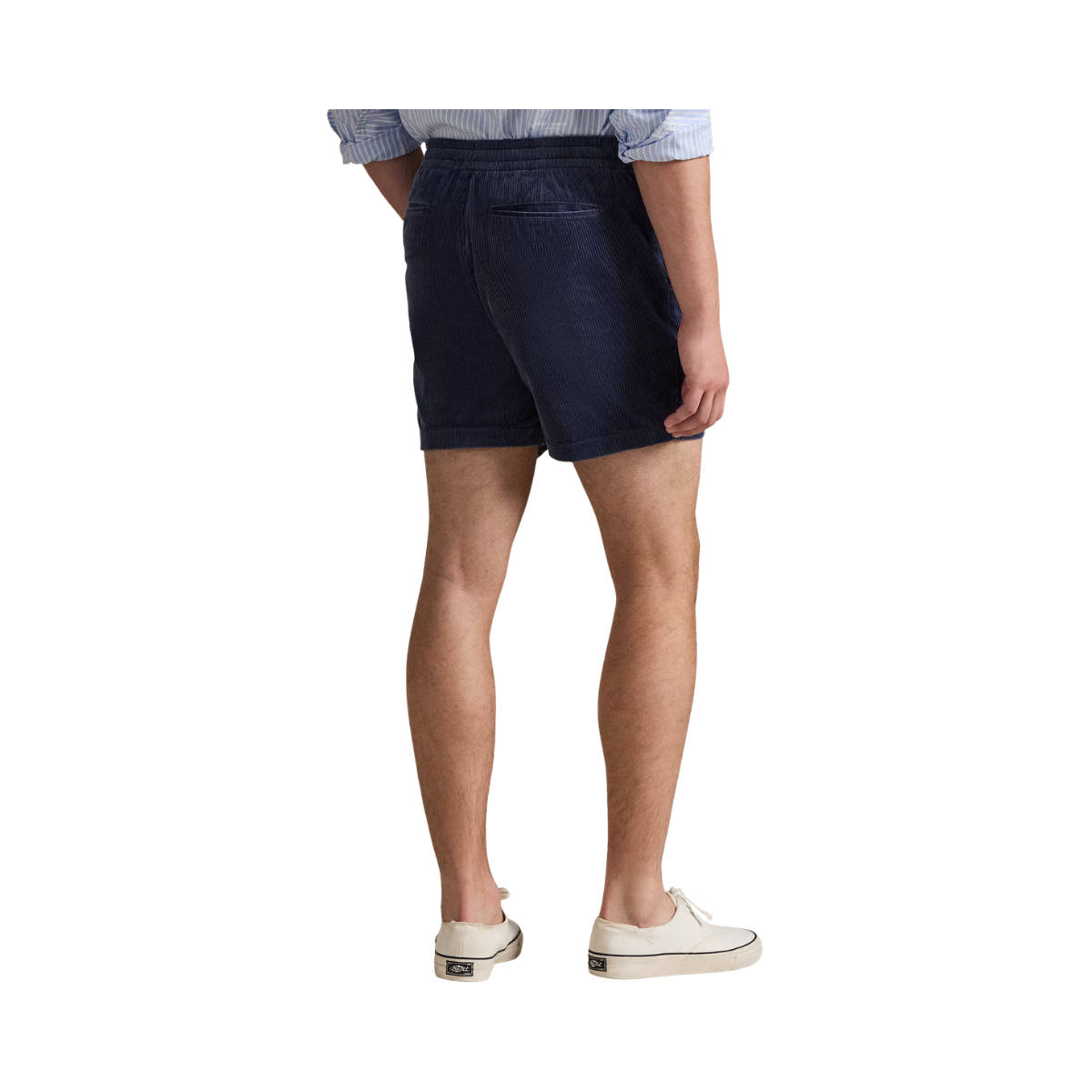 Woven Shorts - Boston Navy