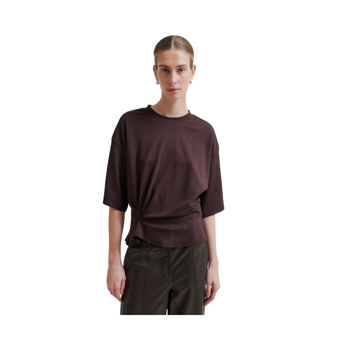 Missouri Tee - Chocolate Plum