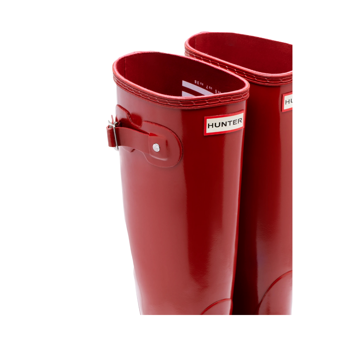Womens Original Tall Gloss Boot - Red