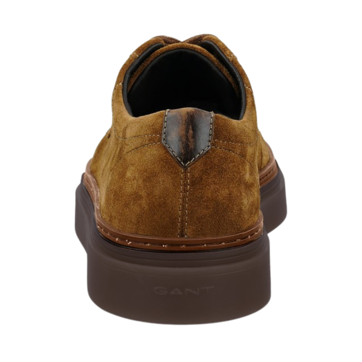 Kinzoon Low Lace Shoe - Warm Khaki/Dk Brown