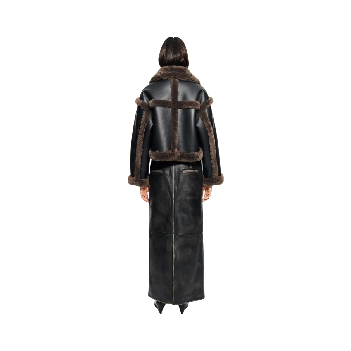 Kristy Jacket - Black/Dark Brown