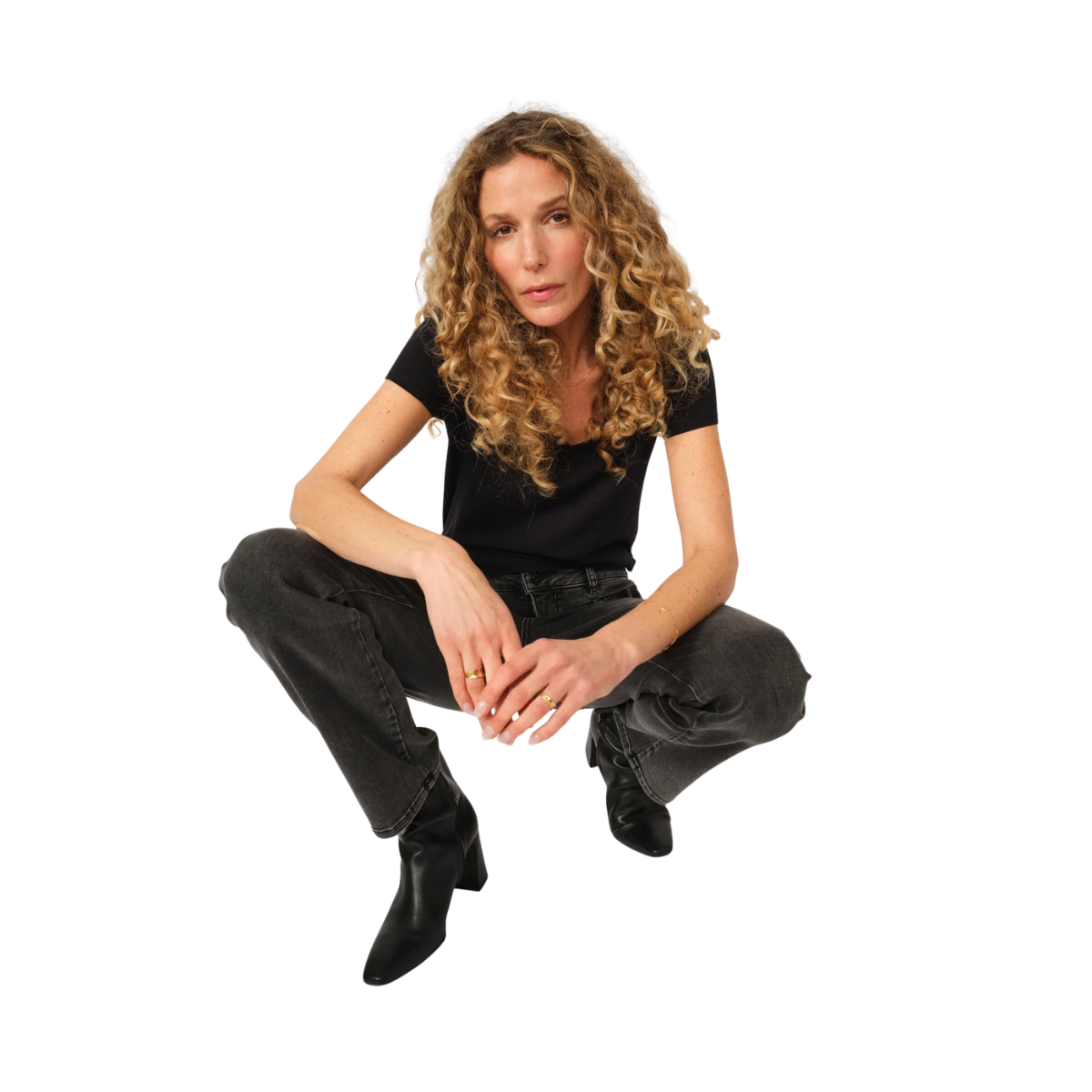 Carla Naomi Deluxe Jeans - Grey