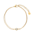 Bracelet Gifting Chain Strass - Gold