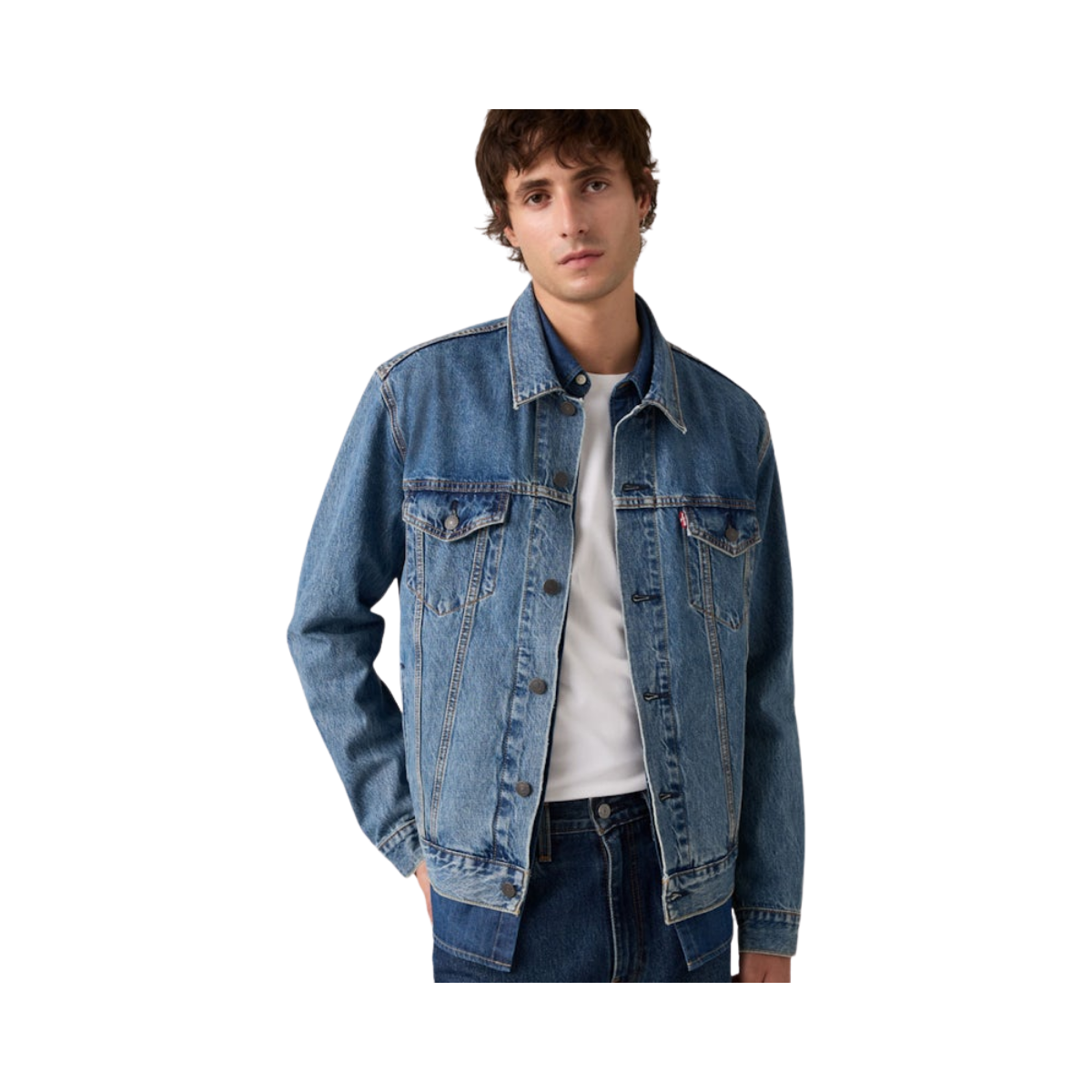 Trucker Jacket - Washed Away Blue