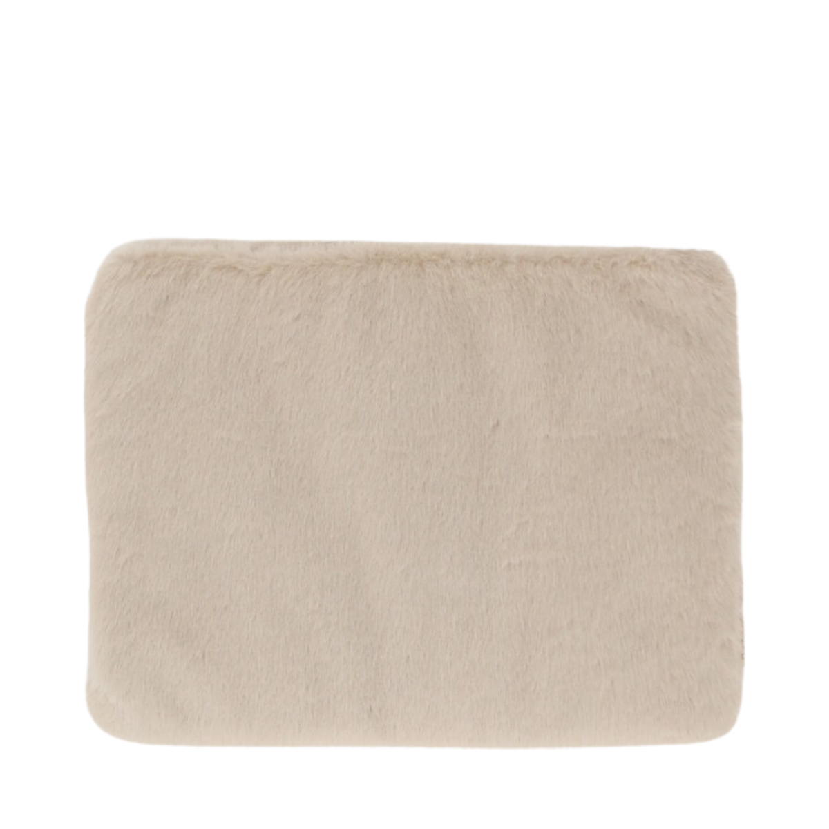 Laptop Sleeve Fur Beige - Beige