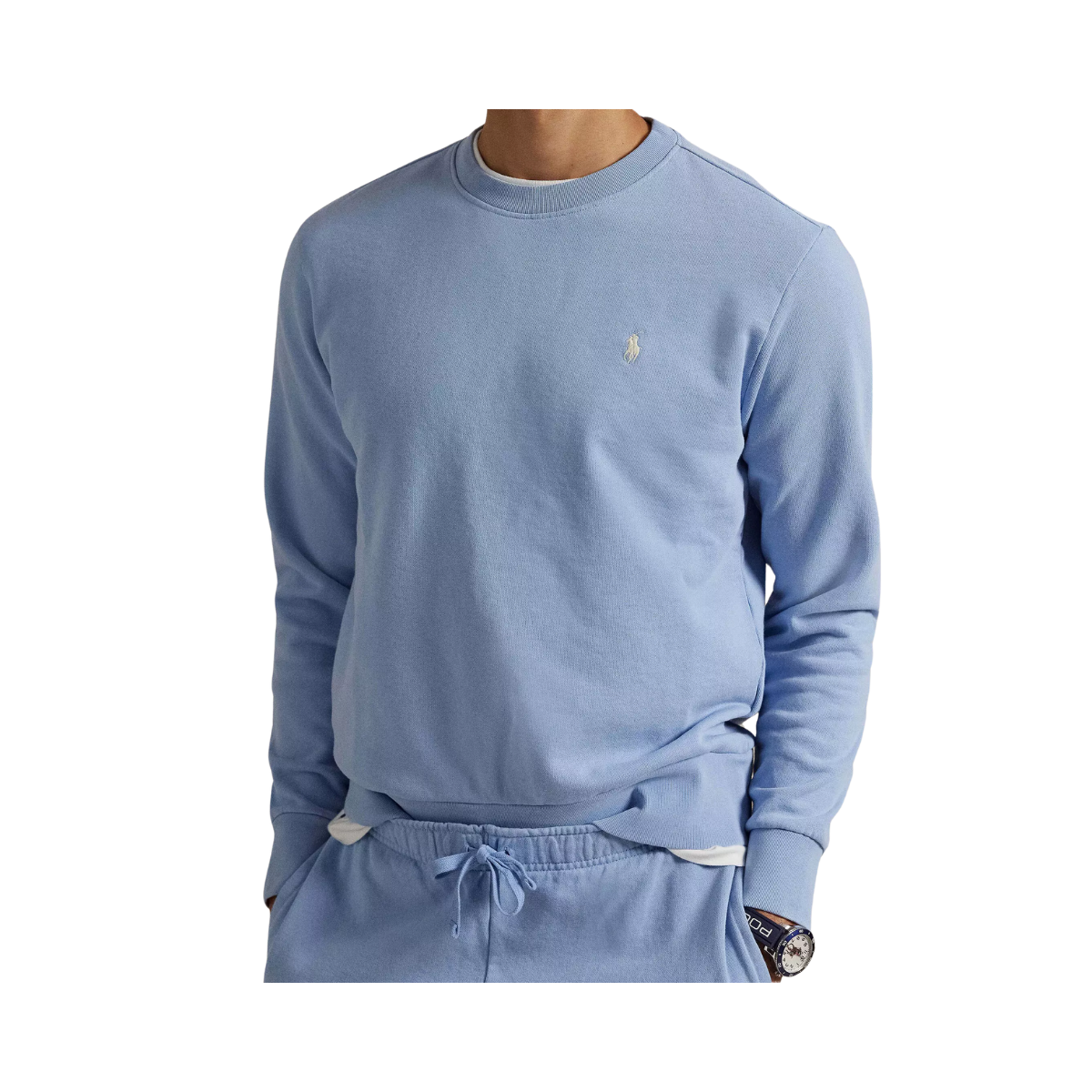 Loopback Fleece Sweatshirt - Chambray Blue