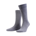 True Ankle Sock - Grey melange