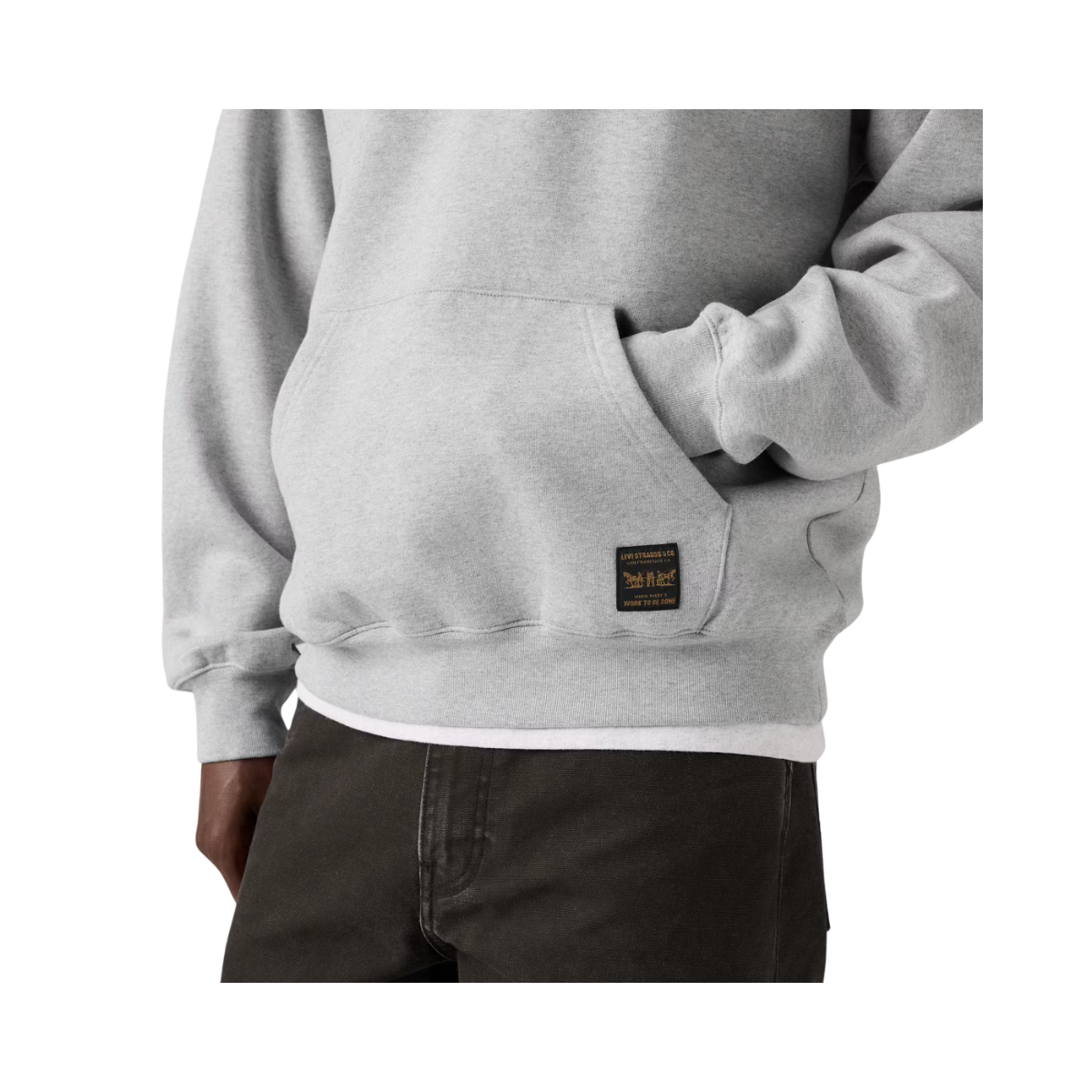 Workwear Pullover Hoodie - Silver Heather Gray