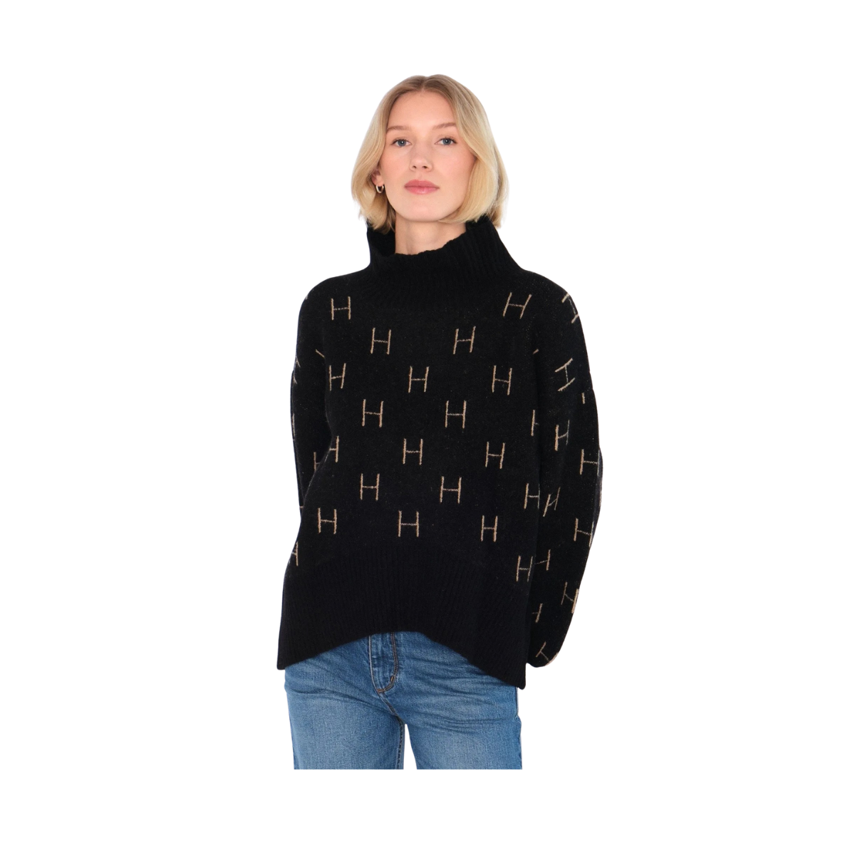 Fam Sweater Short - 999 Black