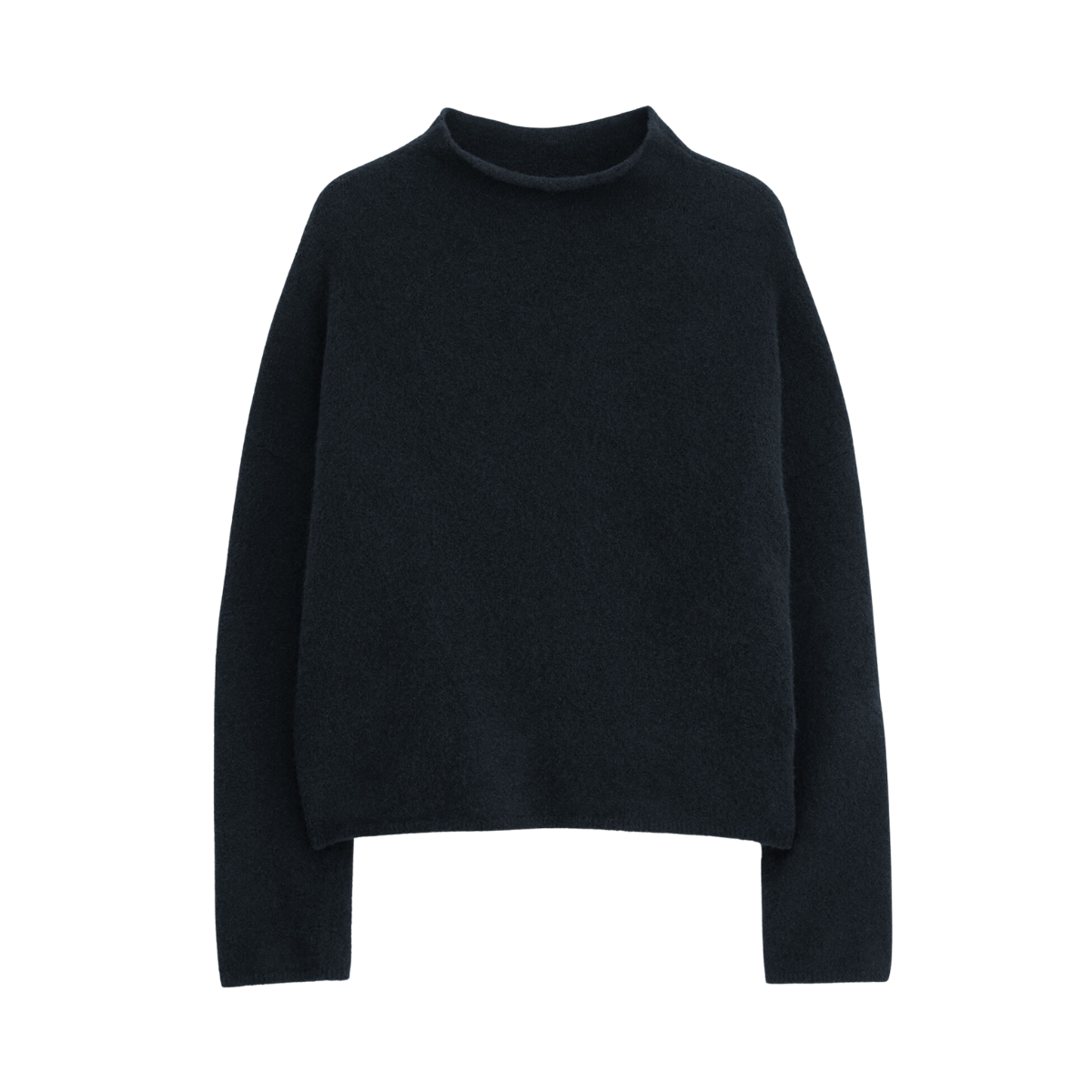 Mika Yak Funnelneck Sweater - 1433 Black