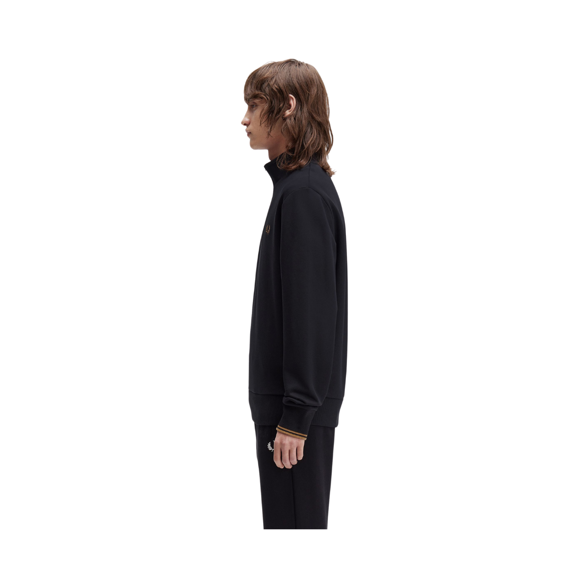 Half Zip Sweatshirt - Black