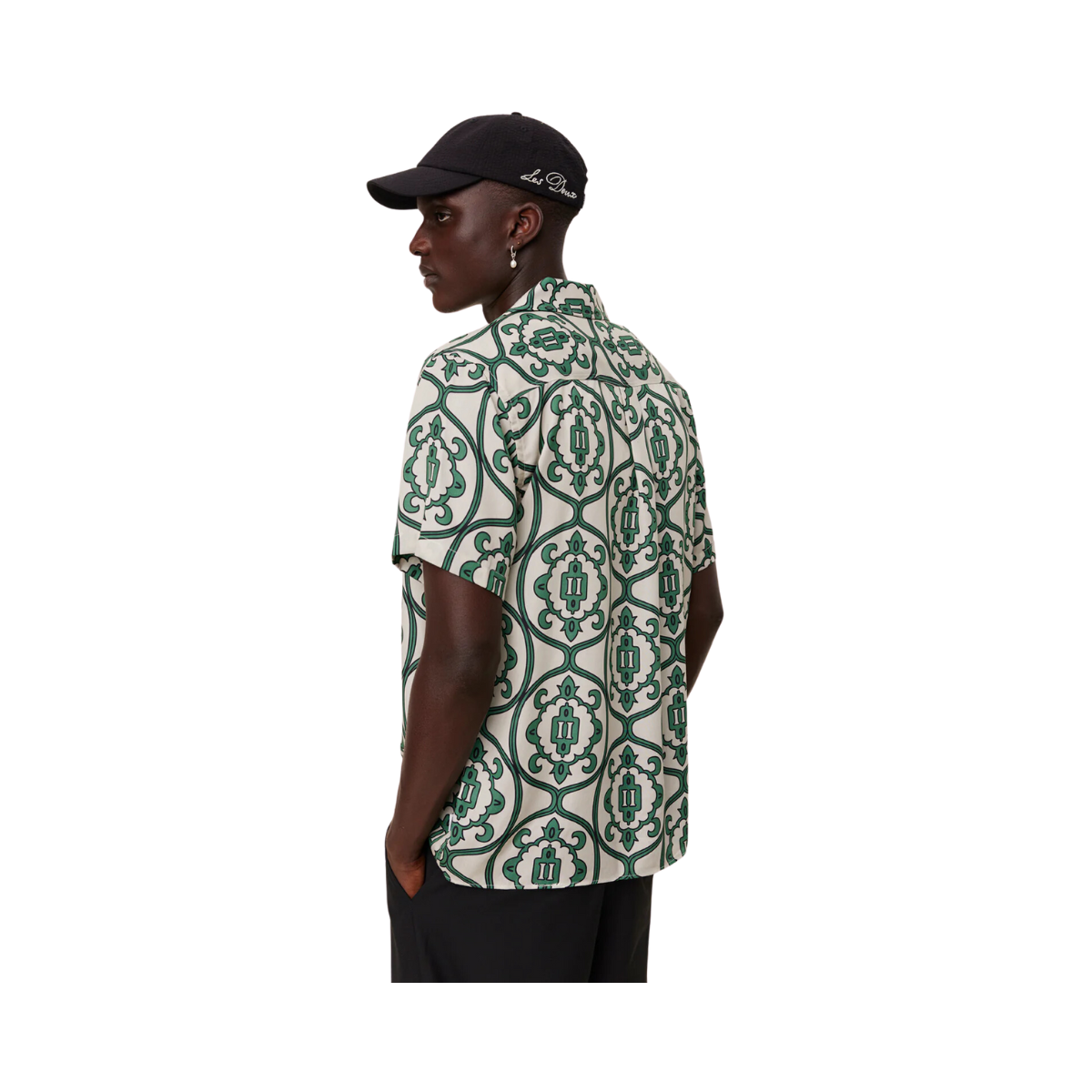 Ornament AOP Tencel SS Shirt - Green