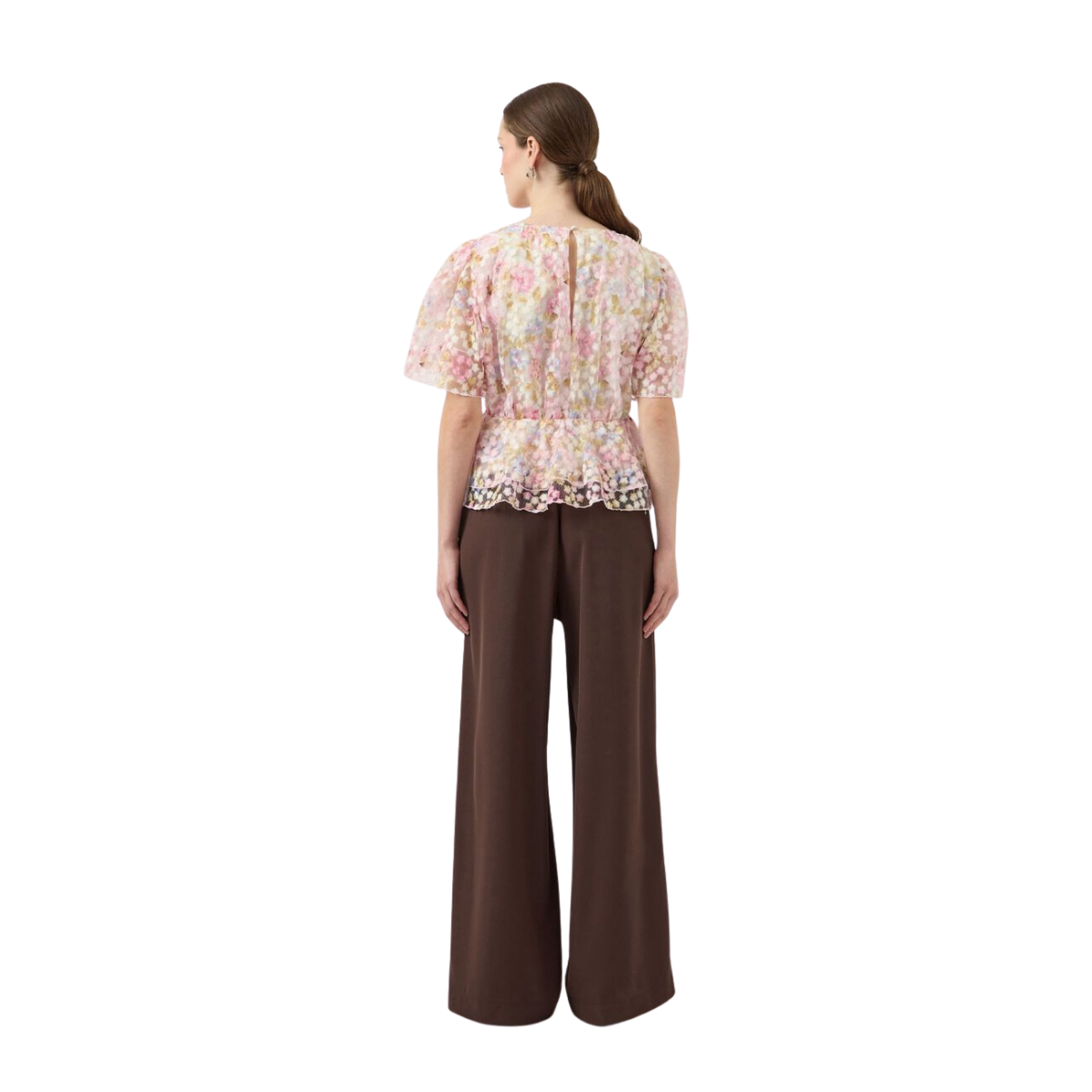 YASLeanna Short Sleeve Top - Pristine