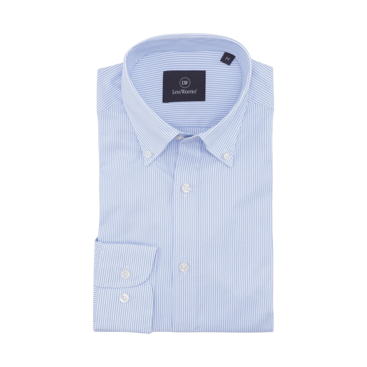 Pinstripe Shirt - Blue