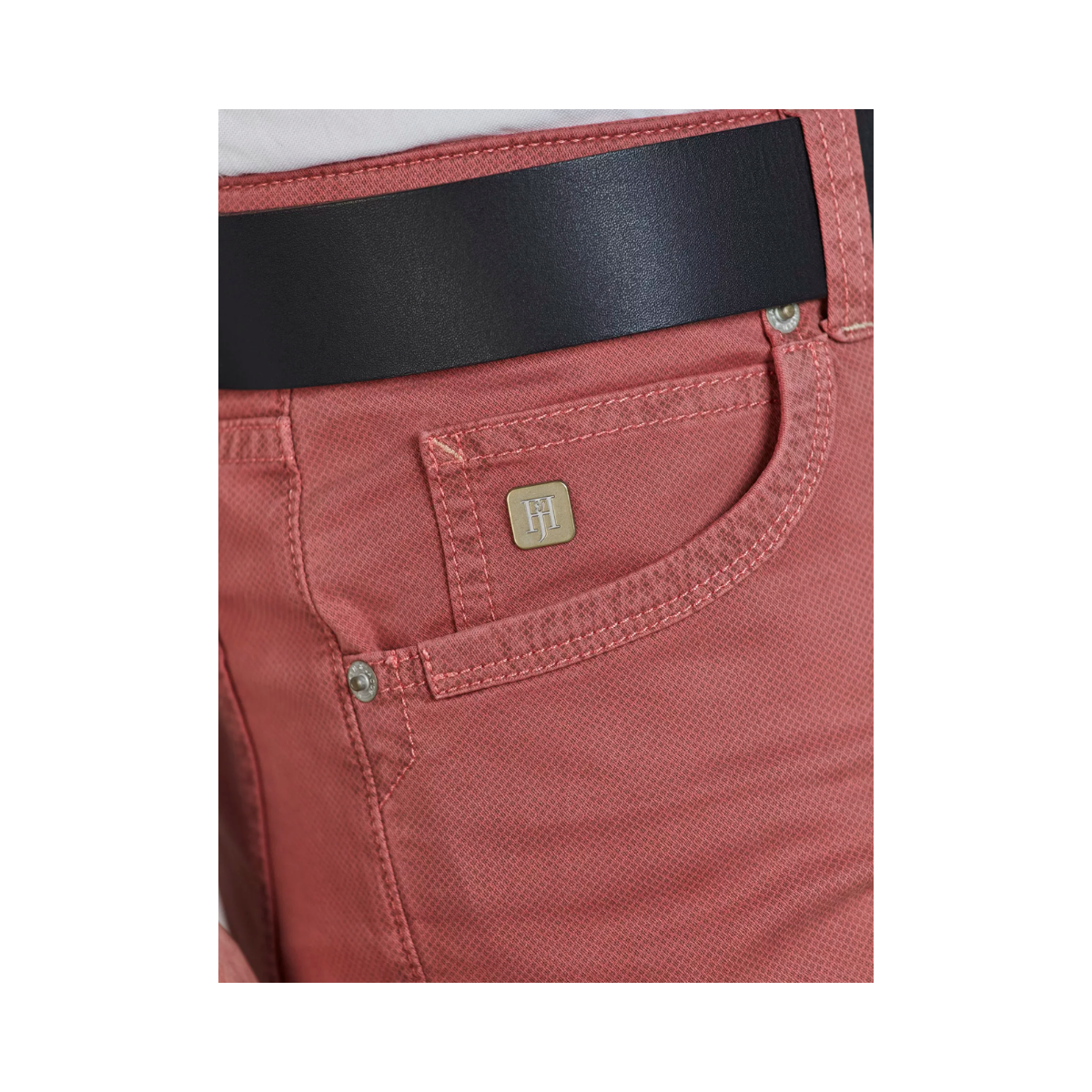 5-Pkt Cut'N Sew Fiji Print - Soft Red