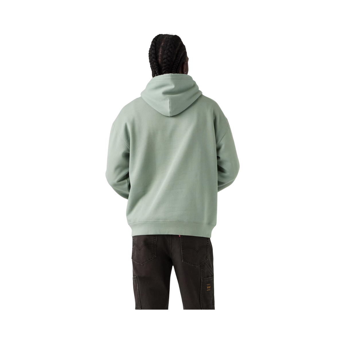 Workwear Pullover Hoodie - Chinois Green Brushed