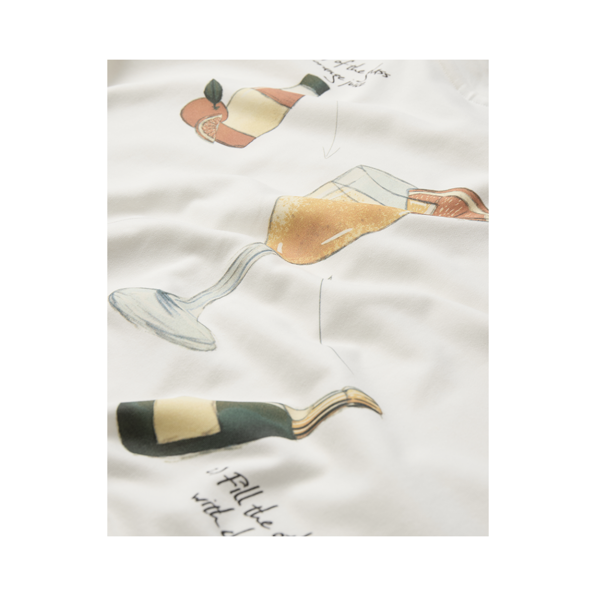 CMMuse Tee - Jet Stream w. Mimosa