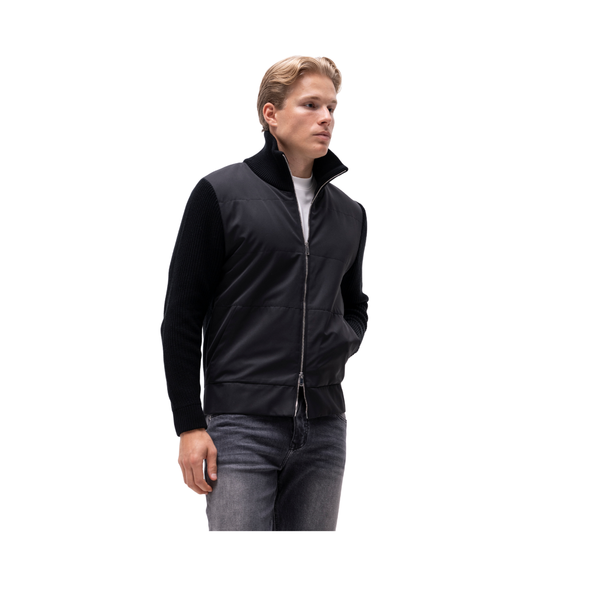 Fumiko Knit Jacket - Black