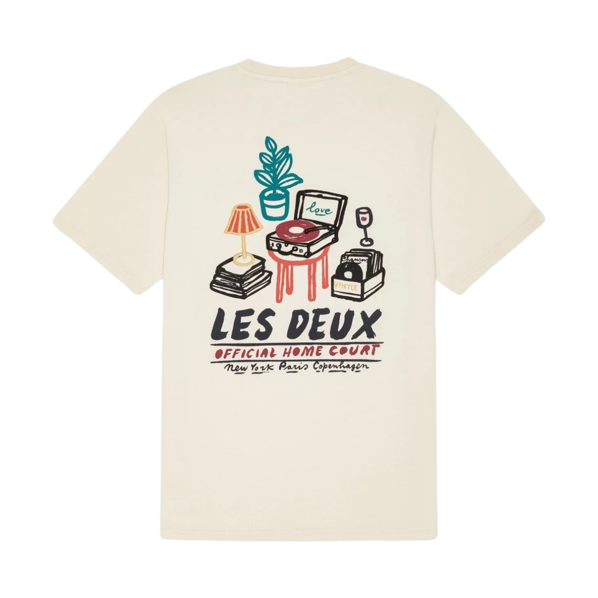 Record T-Shirt - Ivory