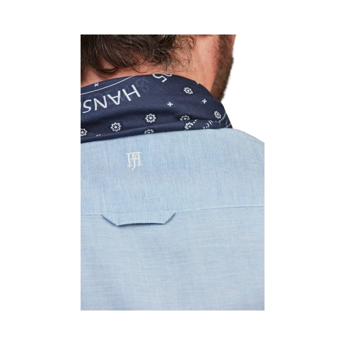 Solid Flanel Shirt - Blue