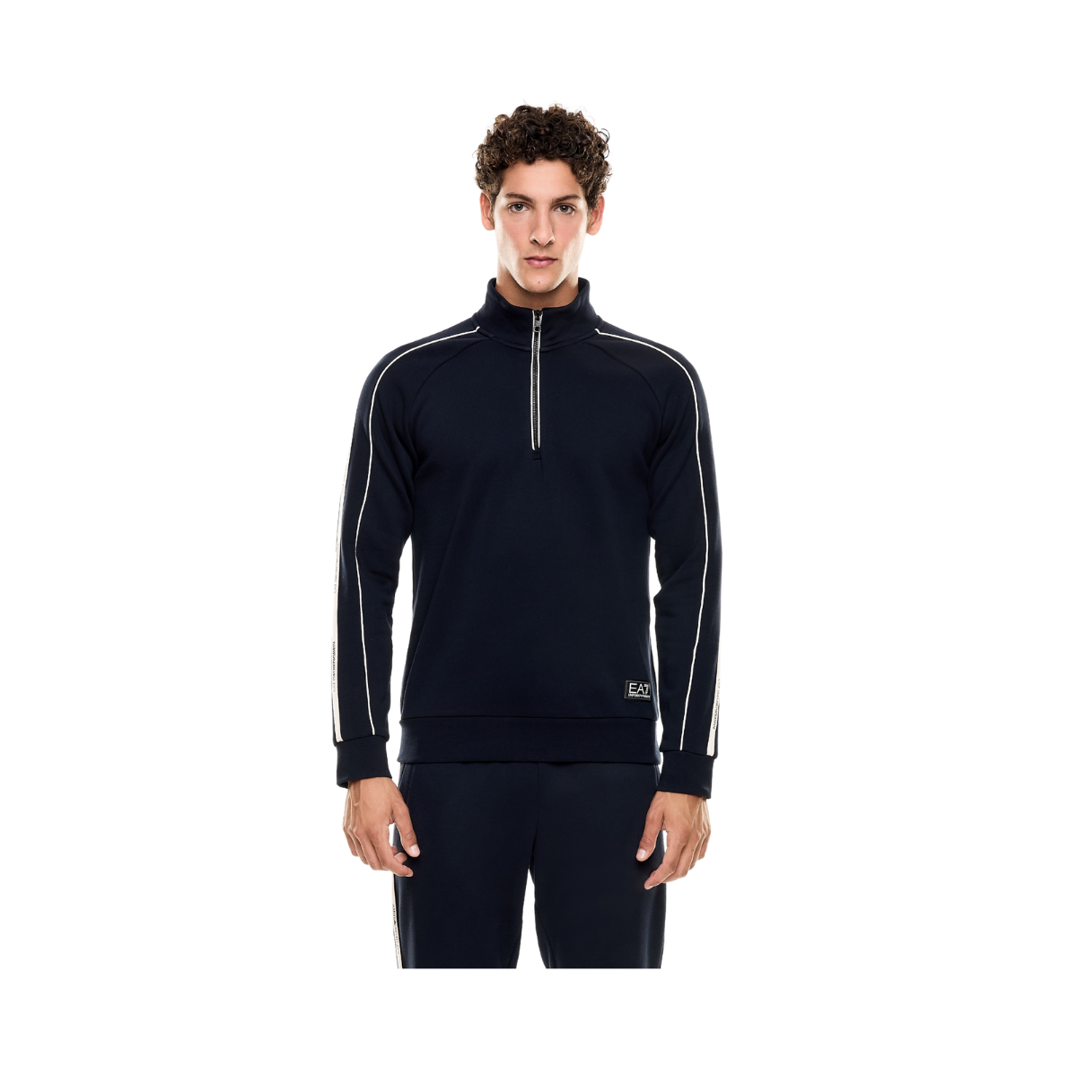 Train Logo Sweatshirt - Armani Blue