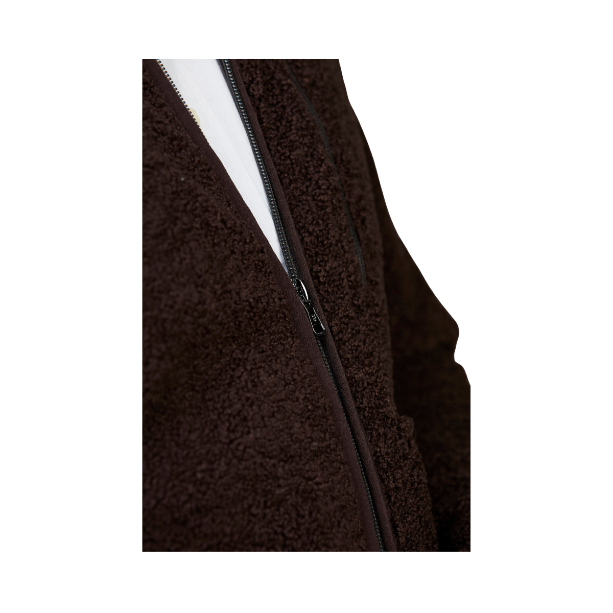 Pile Fleece Jacket - 68 Dark Brown