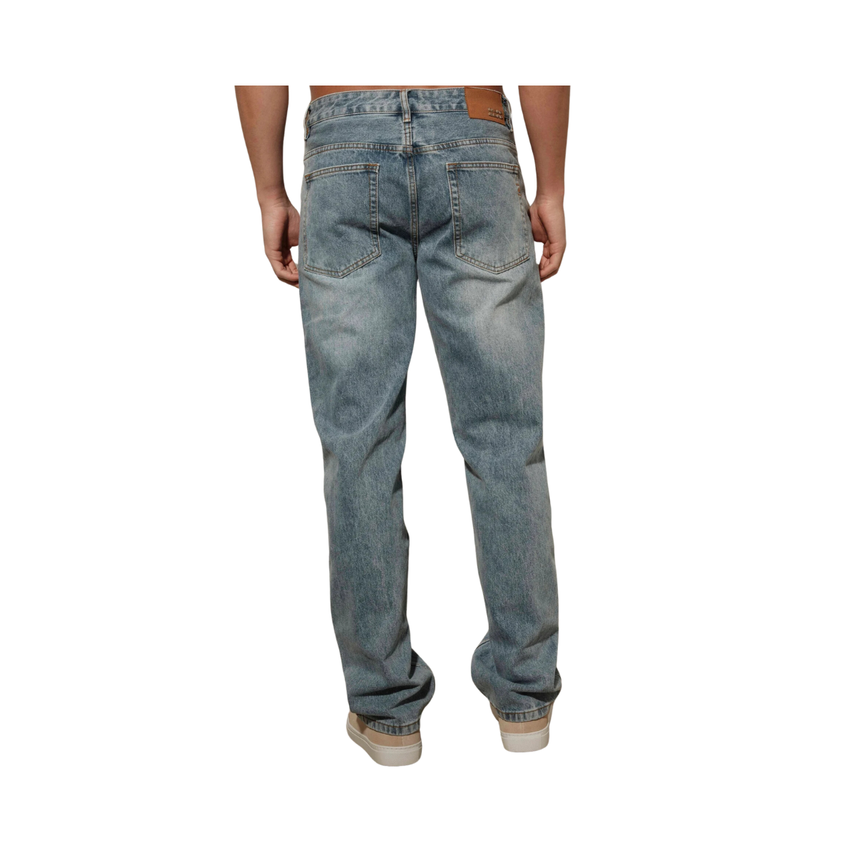 Dani Relaxed Fit Jeans - Mid Blue