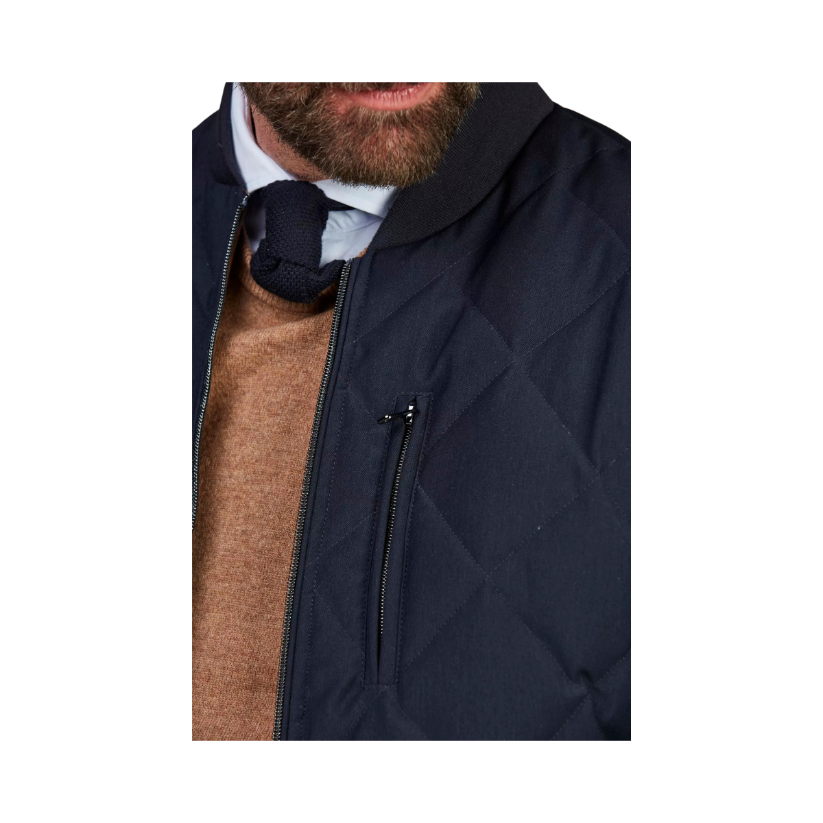 Brixen Down Jacket - Navy