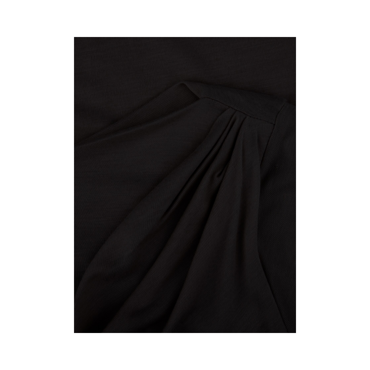 Milani Jersey Draped Longsleeves - 600 Black