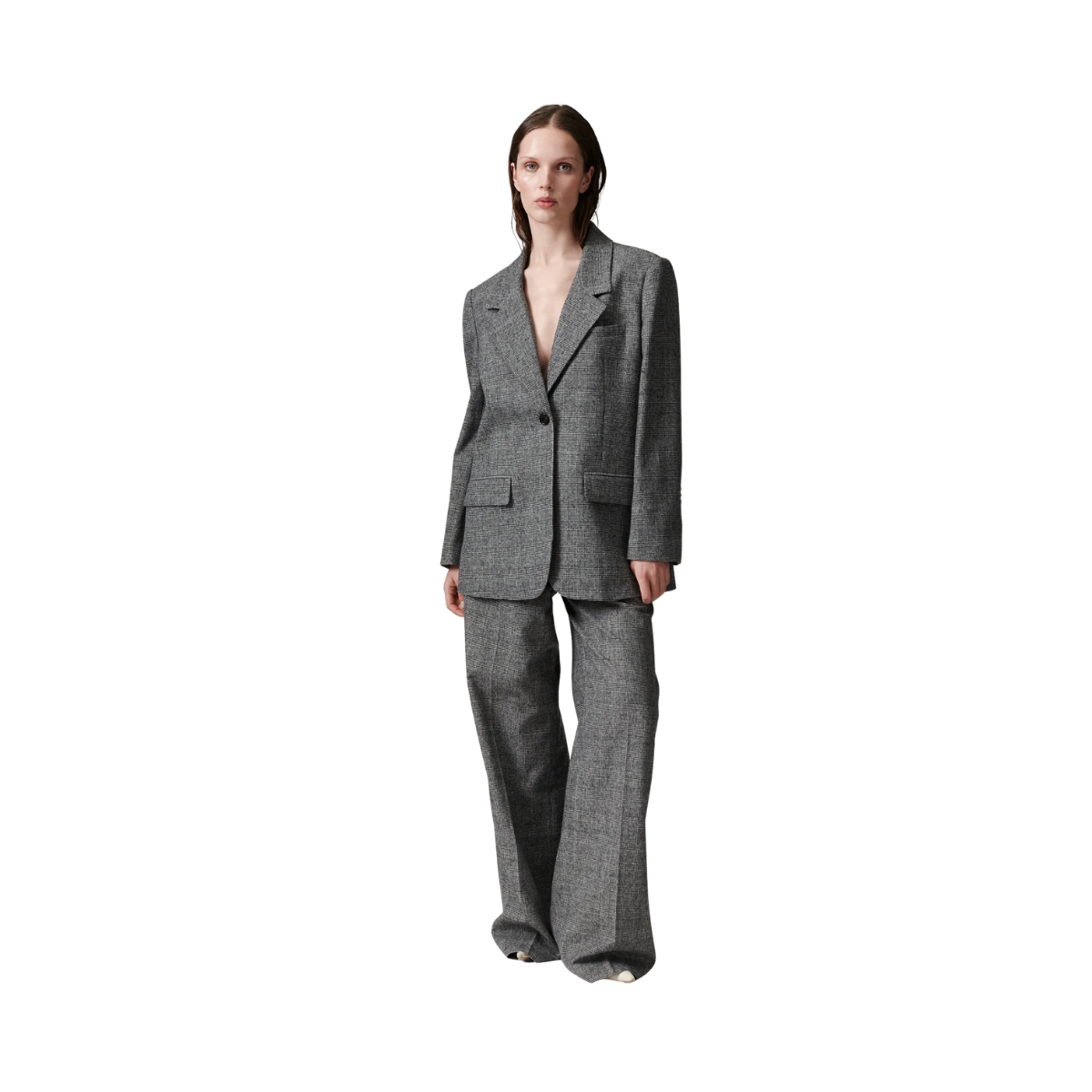 Elina - Black Check