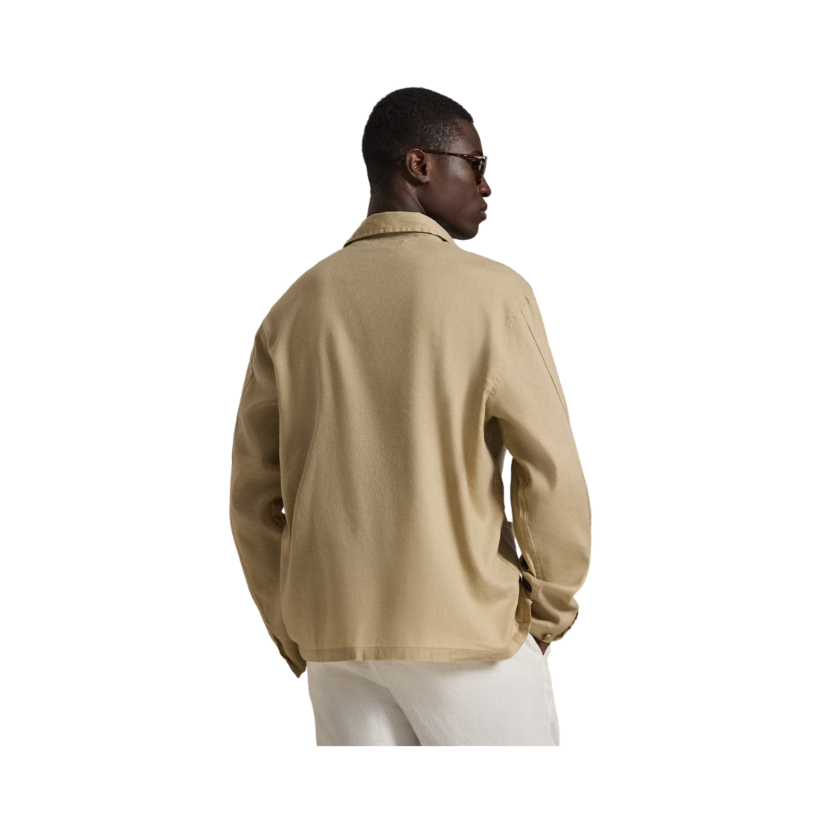 Woven Sport Shirt - Coastal Beige