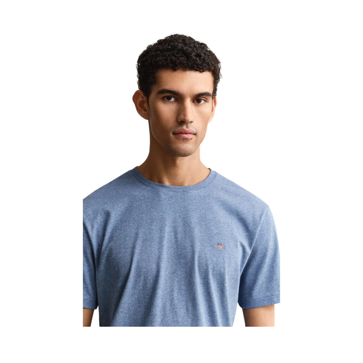 Shield SS T-Shirt - Denim Blue Melange