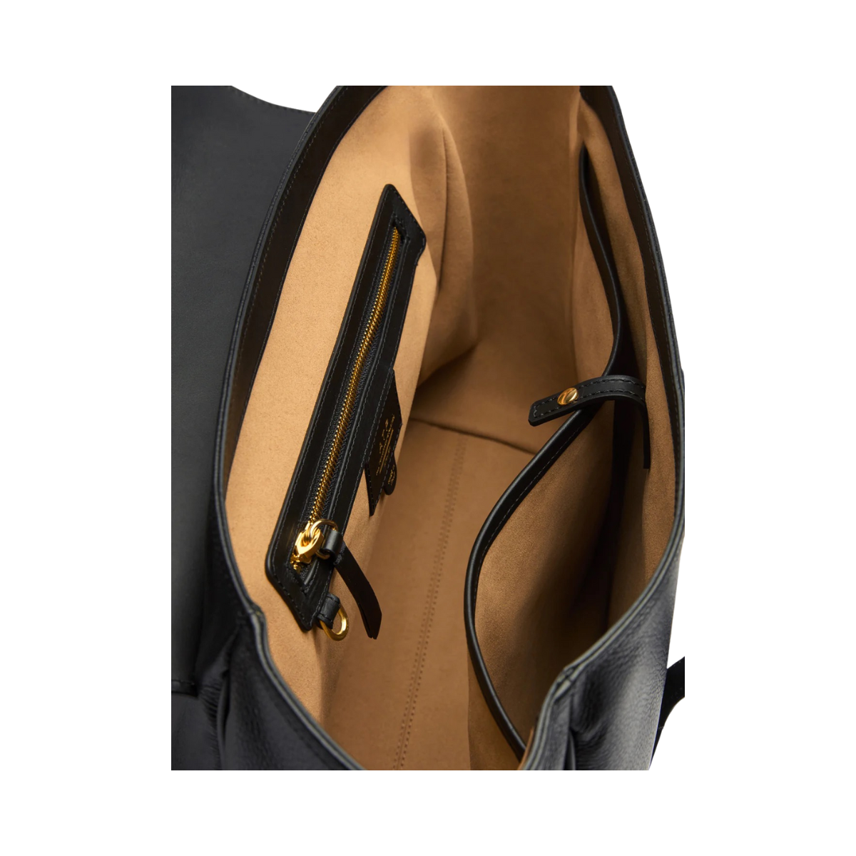 Merlara Leather Handbag - 900 Black