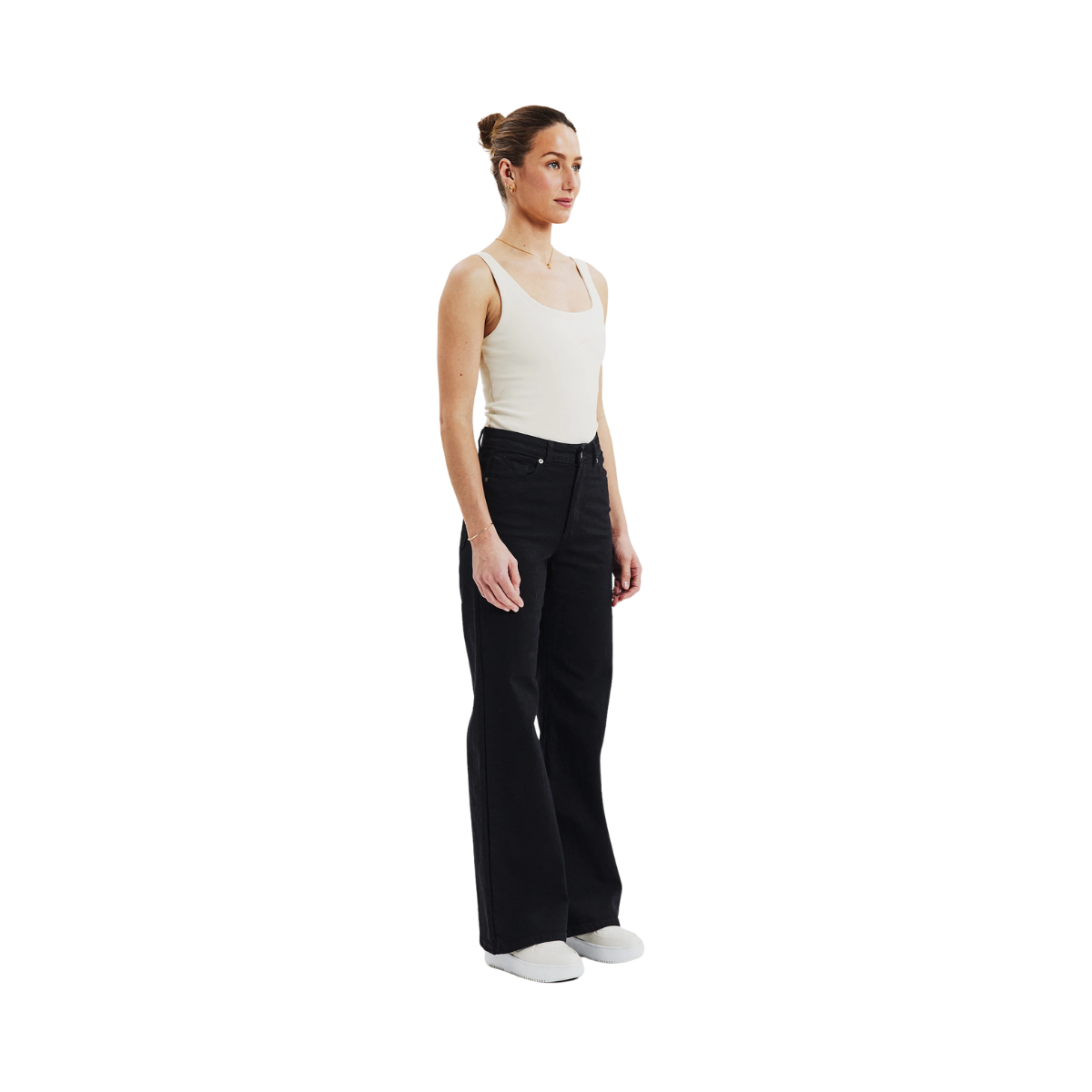 Tank Scoop Back - Ivory
