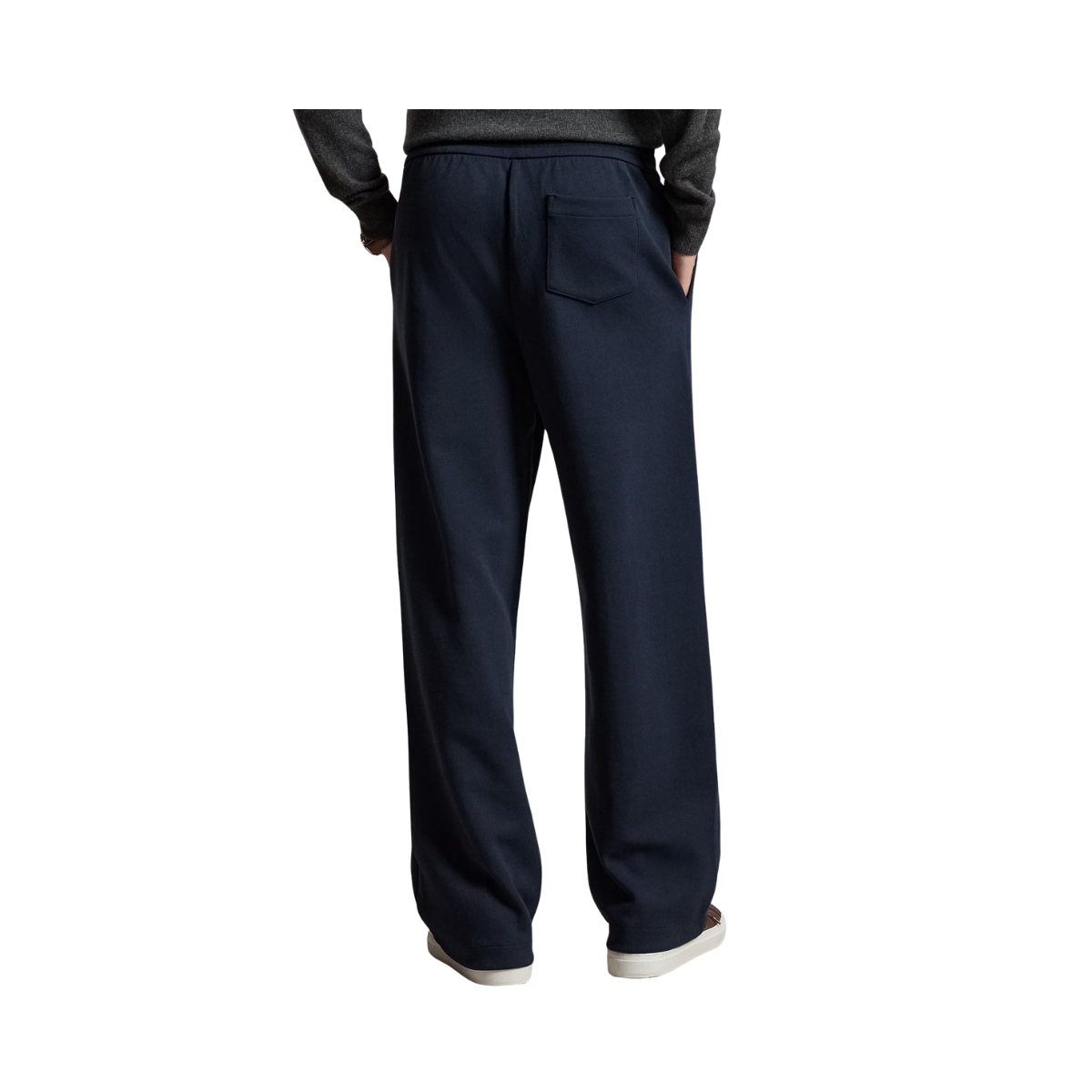 Knit Wide Leg Pants - Aviator Navy