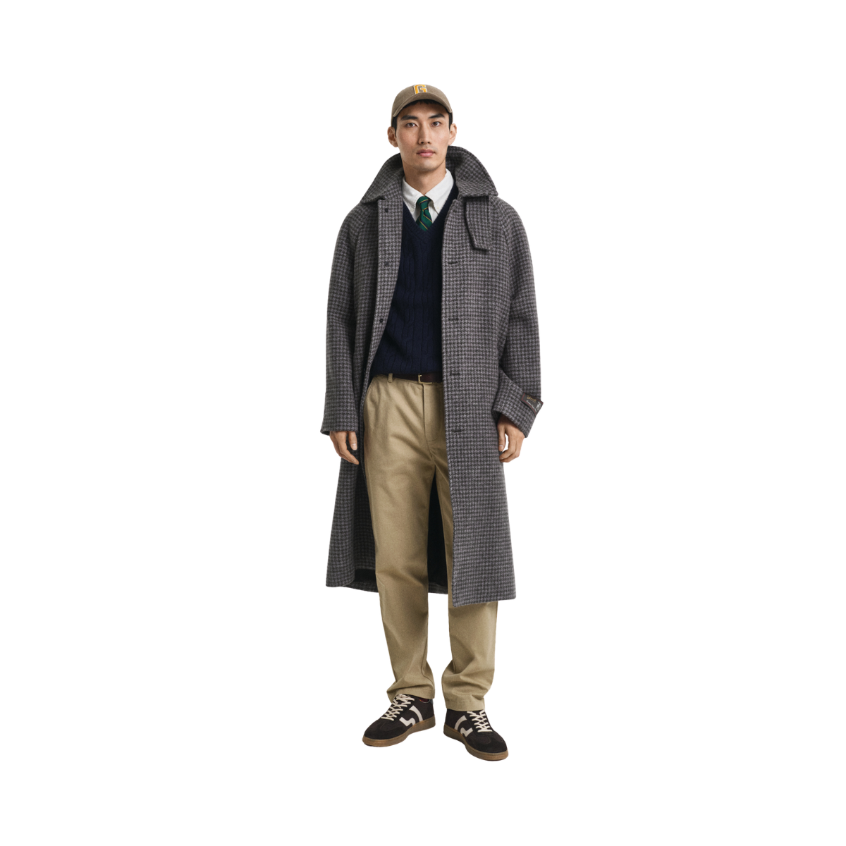 Lambswool Cable Vest - Evening Blue