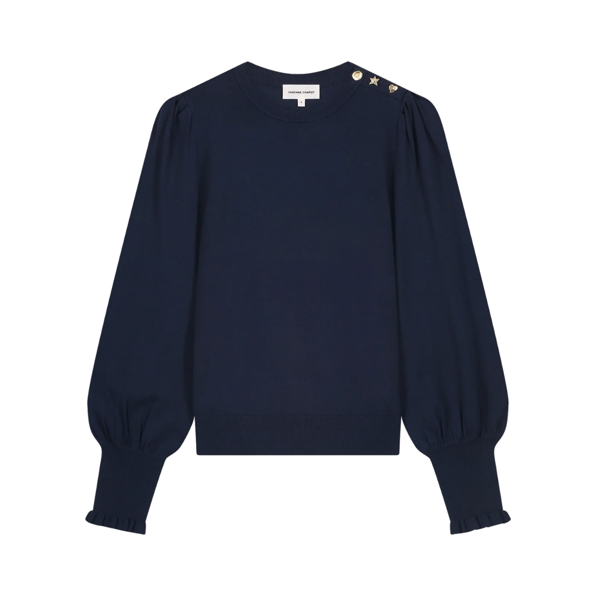 NOOS Molly Balloon Pullover - After Midnight Blue