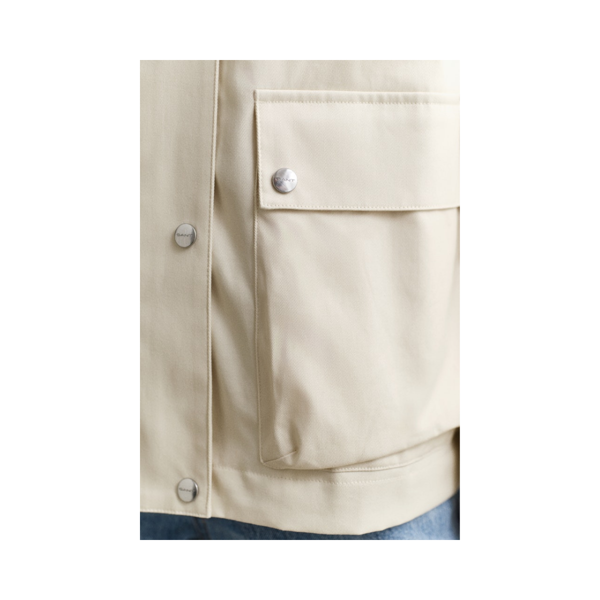 Cotton Spring Decker Jacket - 130 Cream