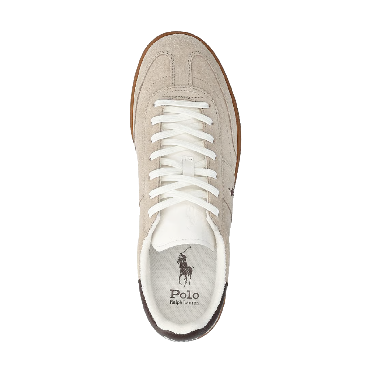 Bedford Sneakers Low Top Lace - Milkshake/Dark Brown