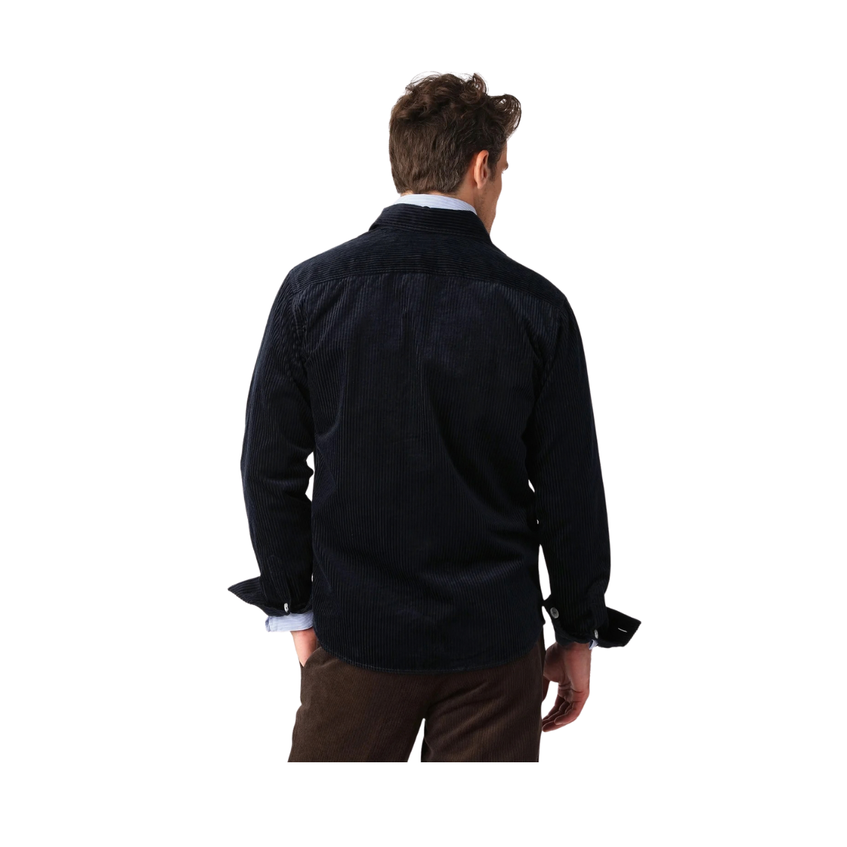 Cord Shirt - Navy