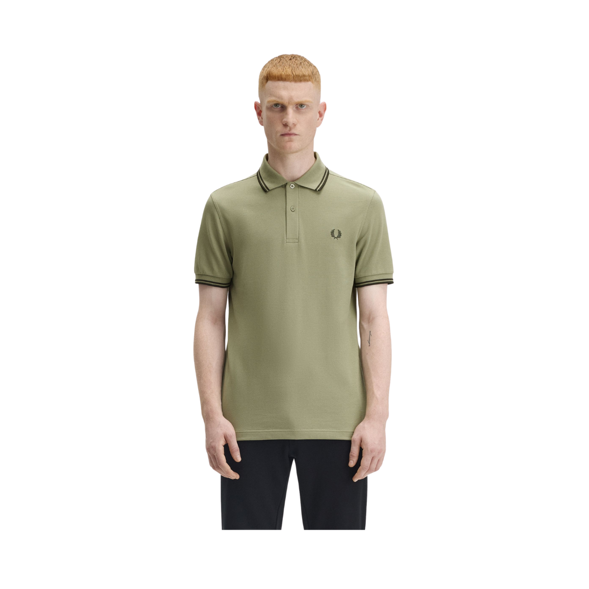 TWIN TIPPED FP SHIRT - Olive Mint/Night Green
