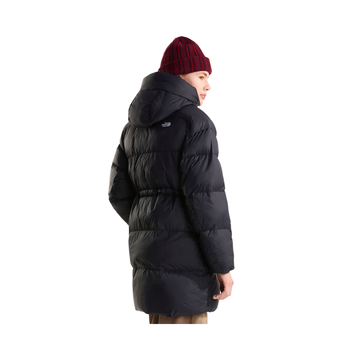 W Puffer Oversized Parka - Black