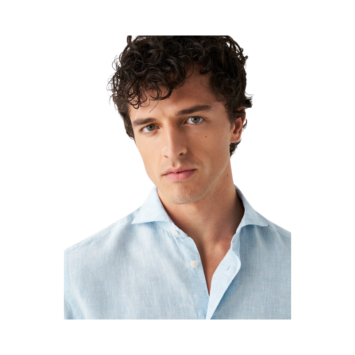 Contemporary Fit Casual Shirt - Blue