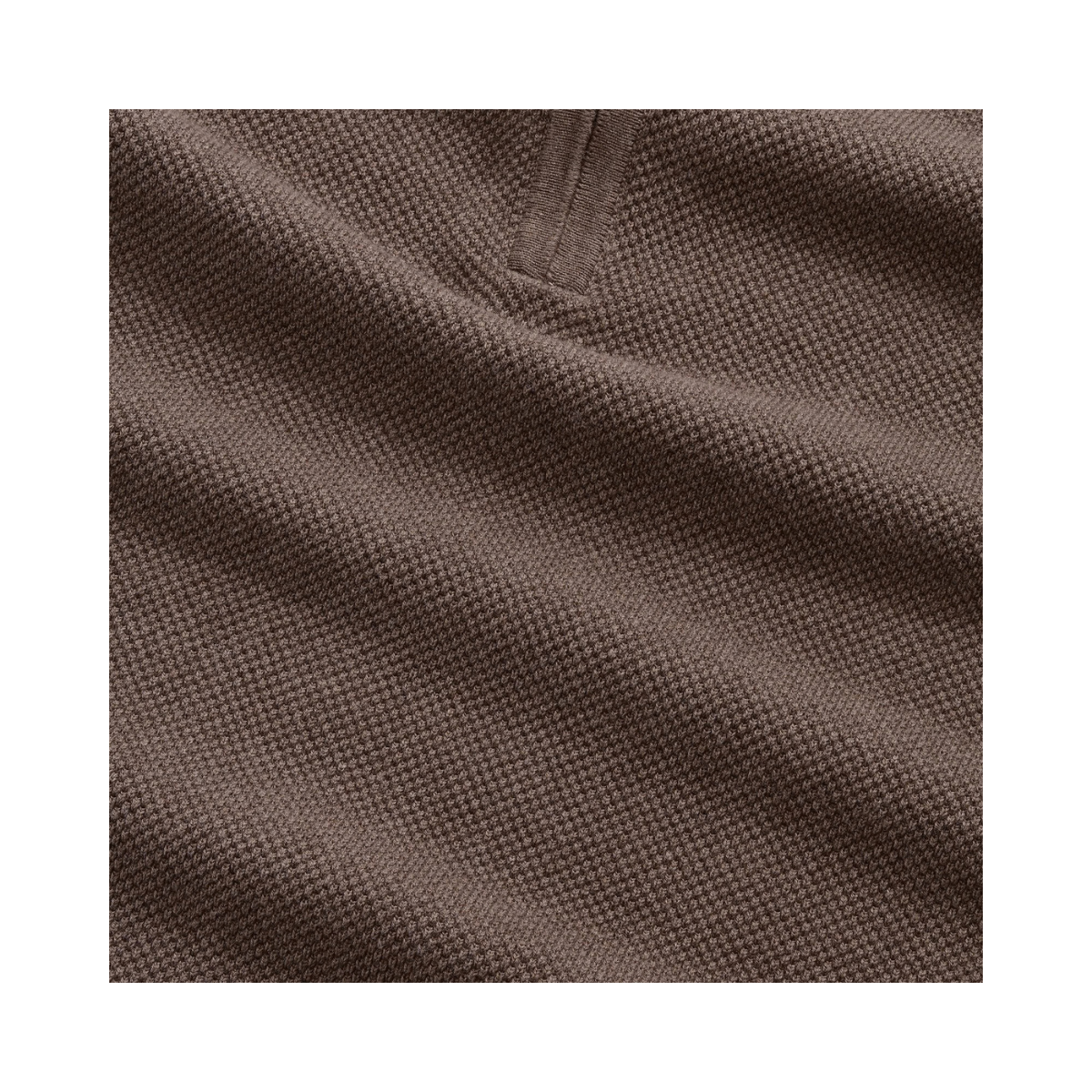 Cotton Half Zip - Nougat