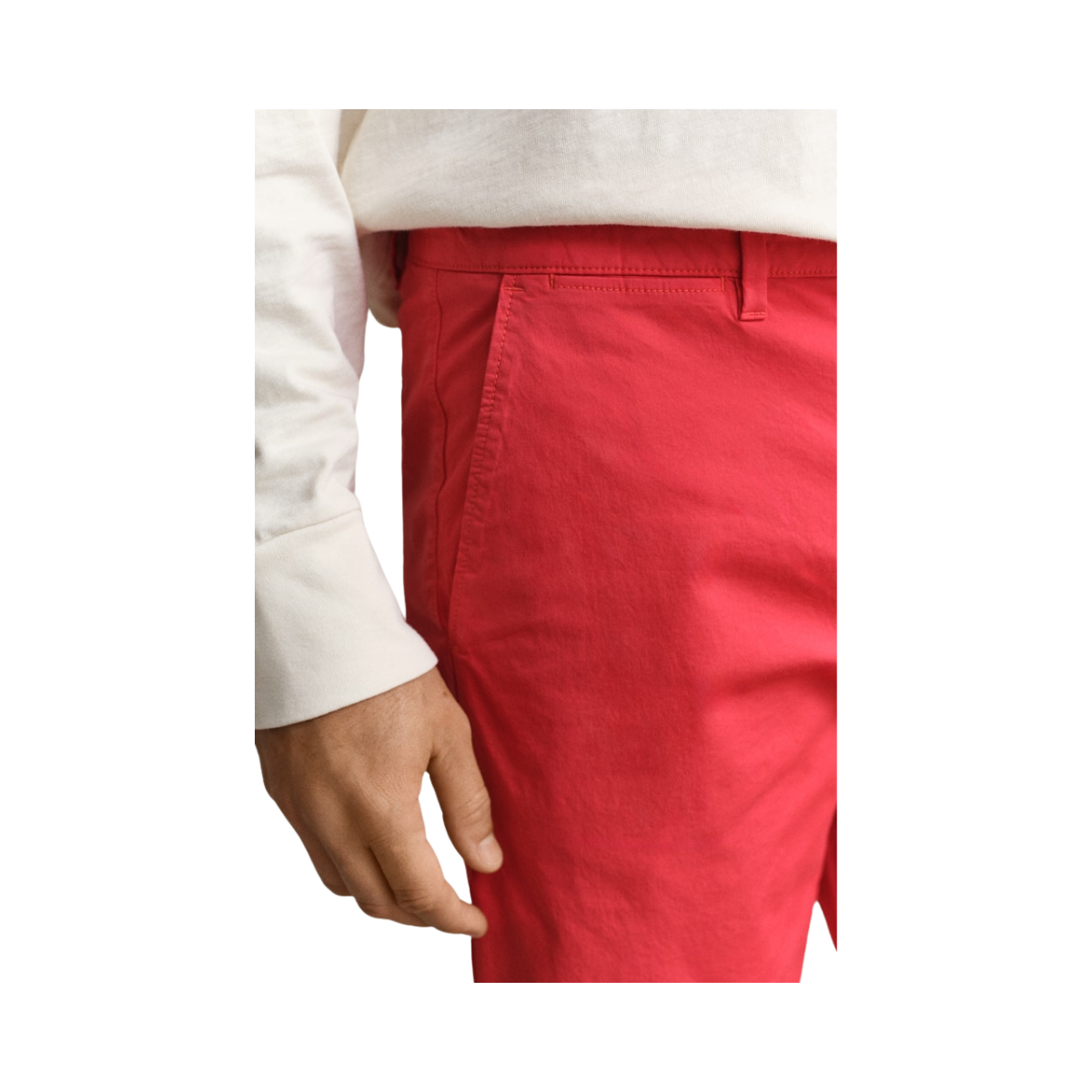 Sunfaded Chino Shorts - Rose Red