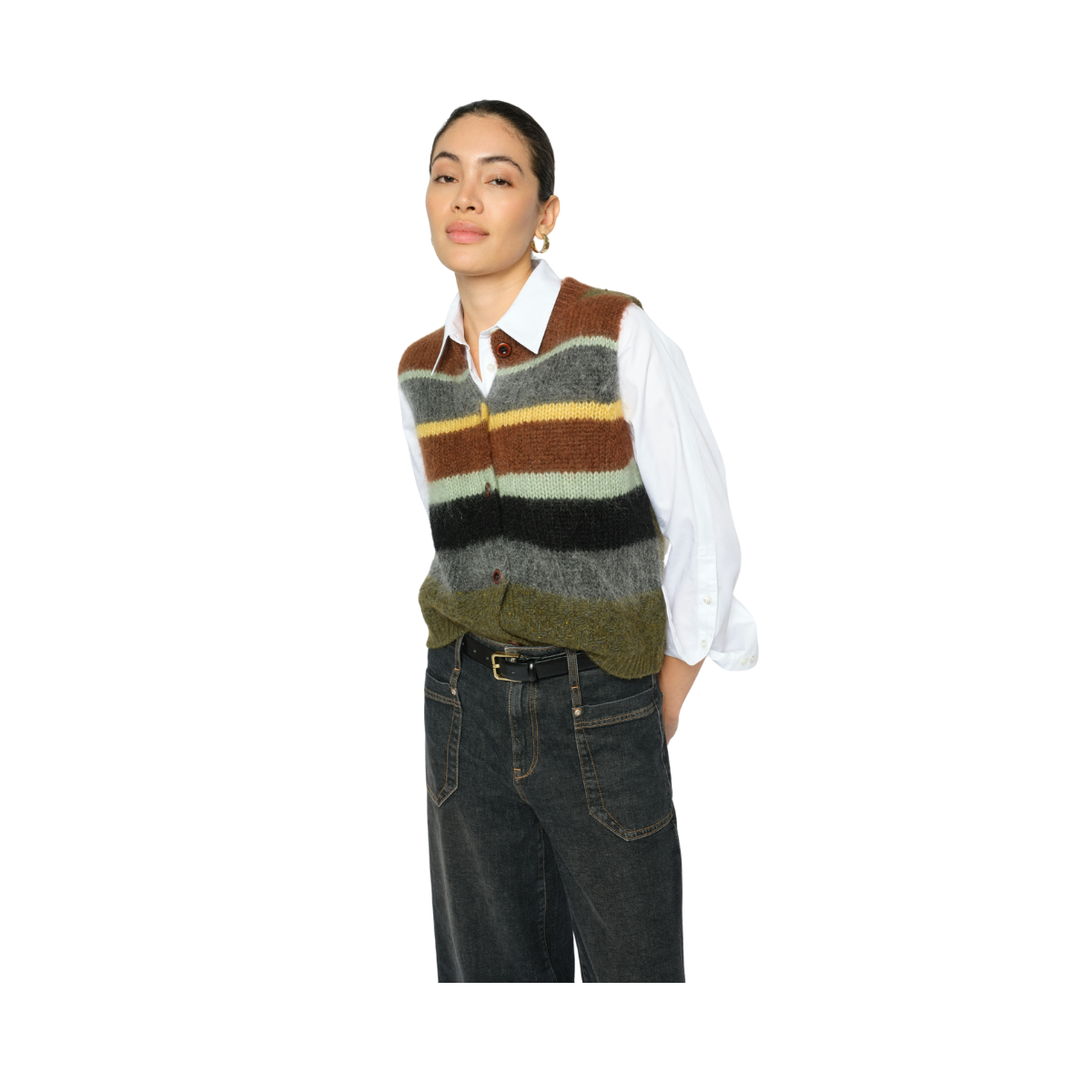 MMEsti Knit Vest - Rosin