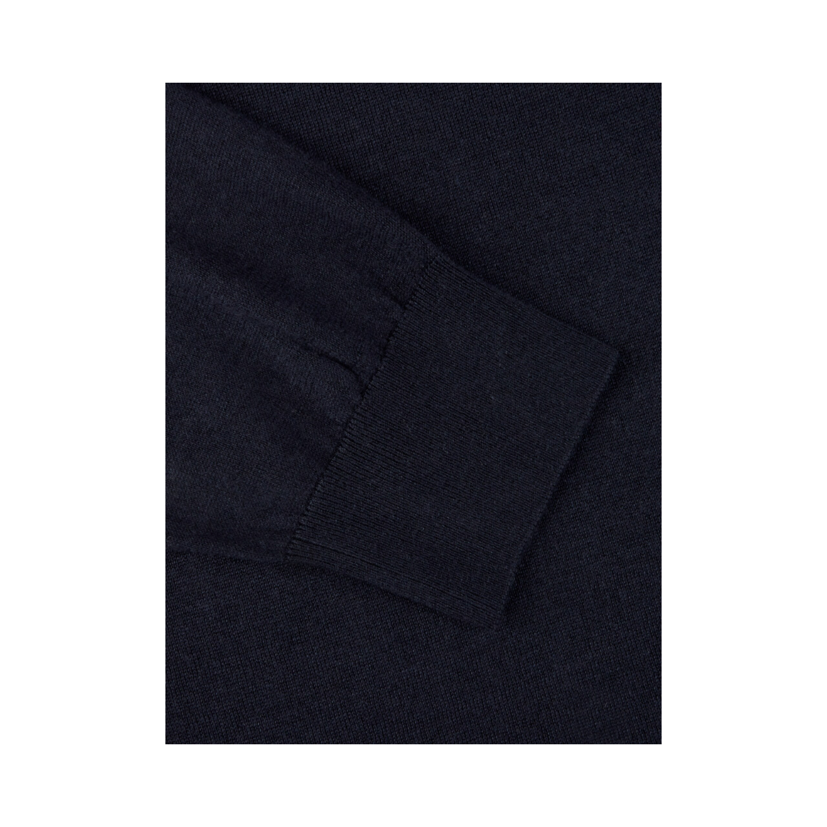 Sweater Knitted Crew Neck - Navy