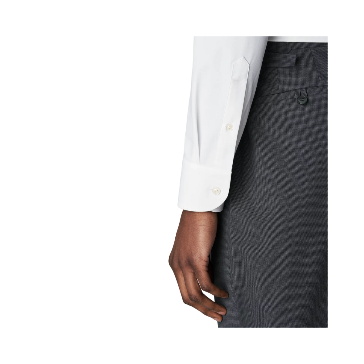 4-way Stretch Slim - White