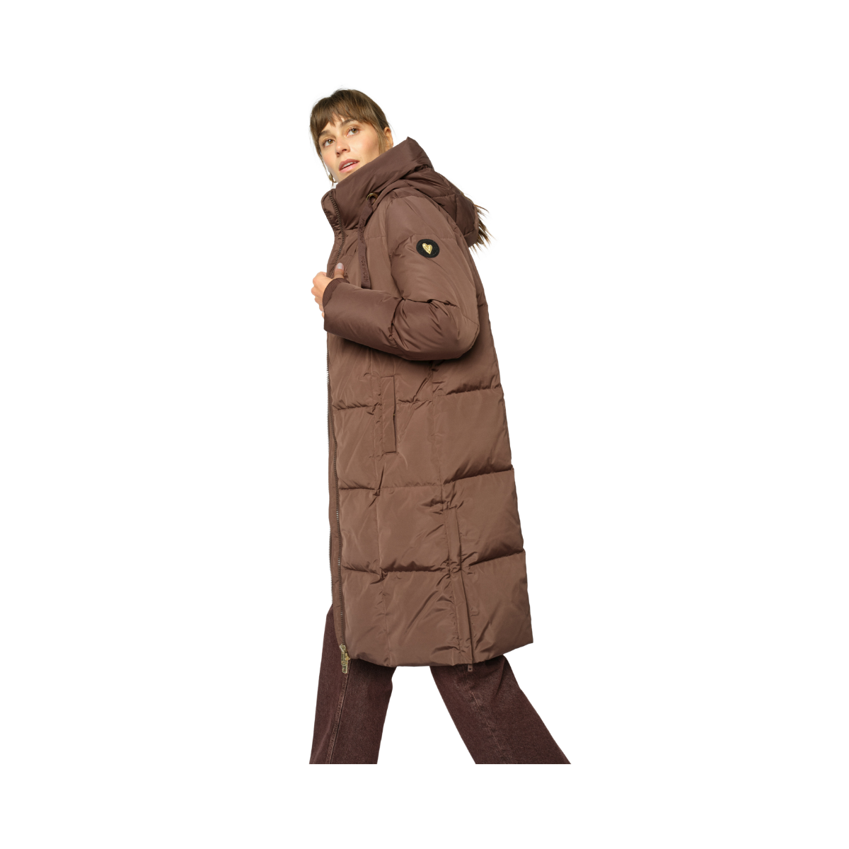 MMNova Square Down Coat - Bracken